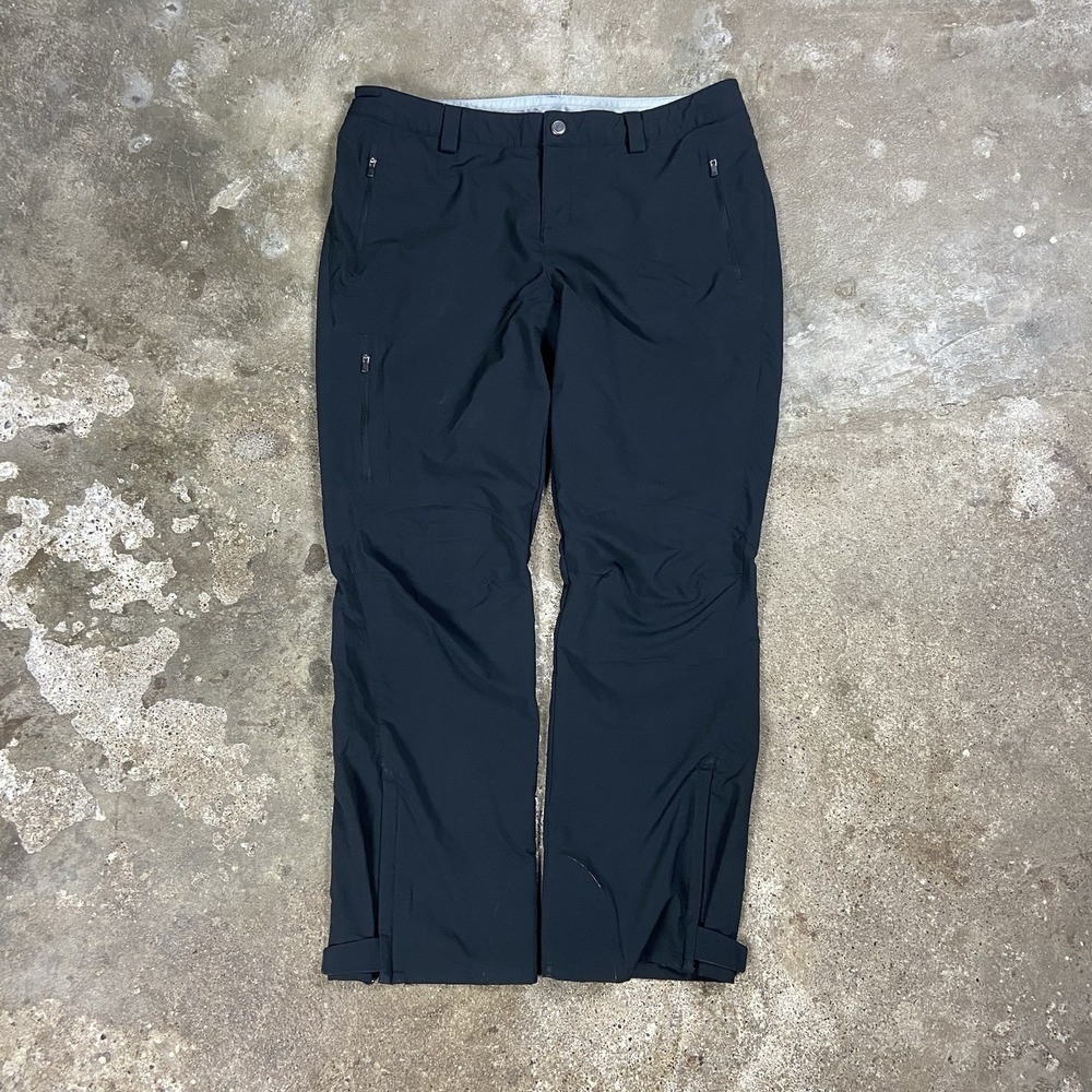 REI Soft Shell Hiking Pants Women's Size 12 Petite Black Outdoor Activewear